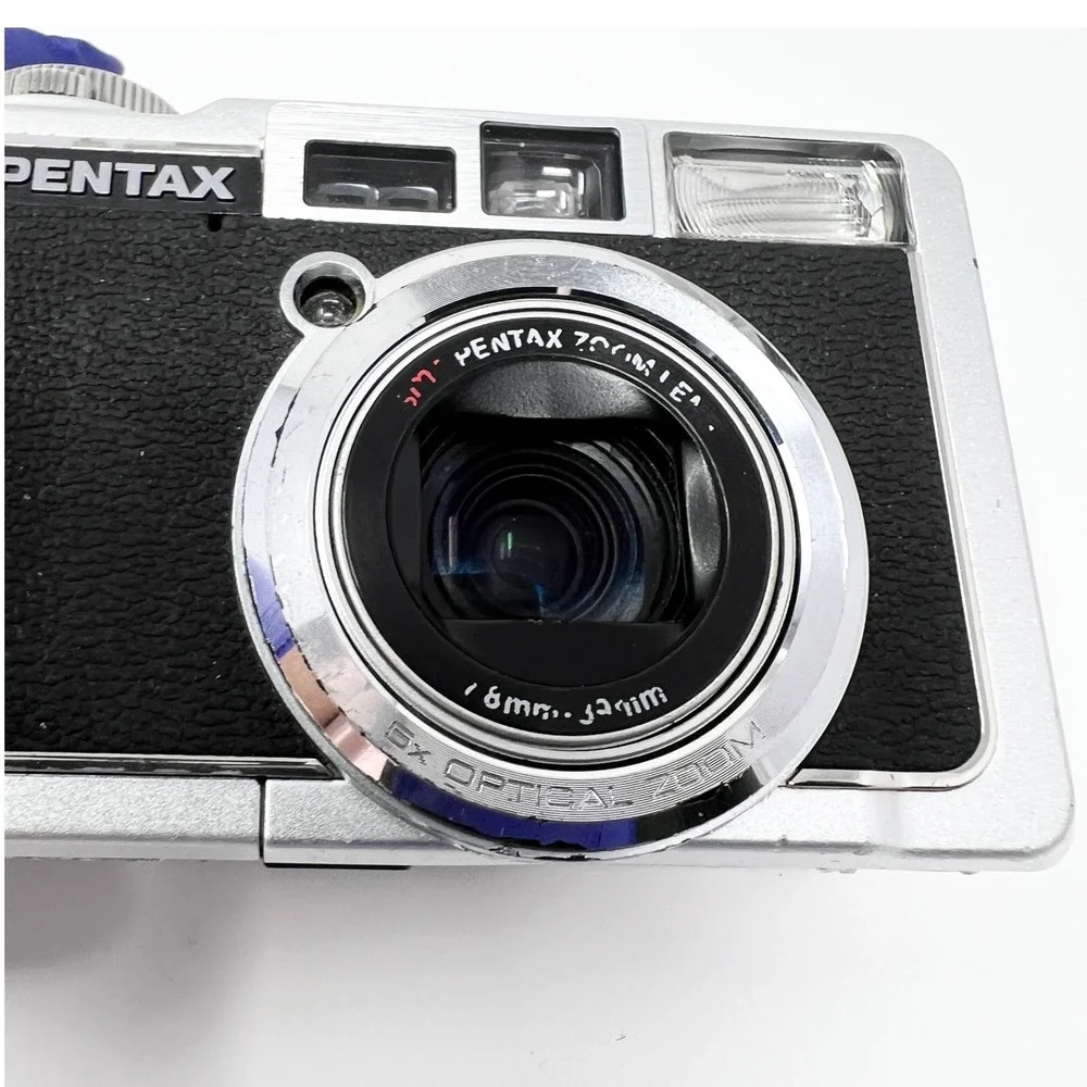 Pentax Optio 750Z 7MP CCD Digital Camera Tested Working READ AS-IS